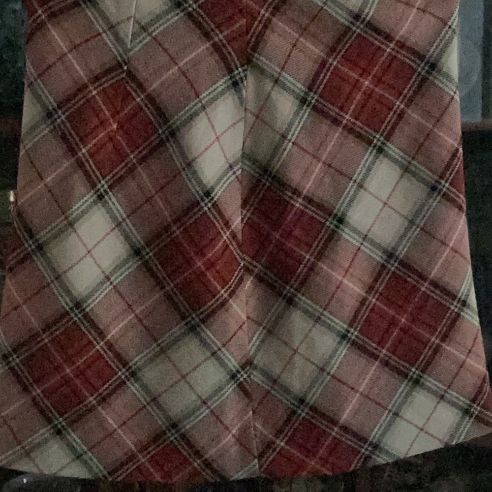 Skirt plaid classic look